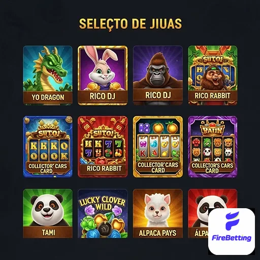 Ilustração de Explore o aplicativo cassino da firebetting com bônus exclusivos