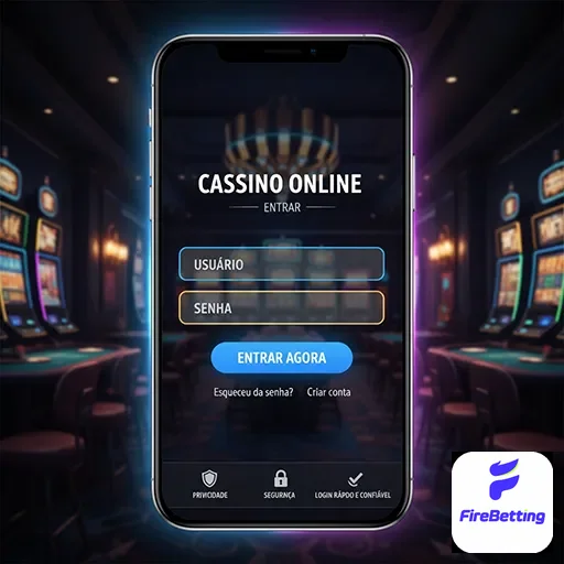 Ilustração de Acesse rapidamente o firebetting com login eficiente