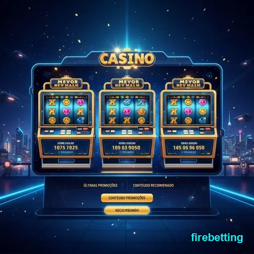 Jogador animado em máquina de slots VIP no cassino